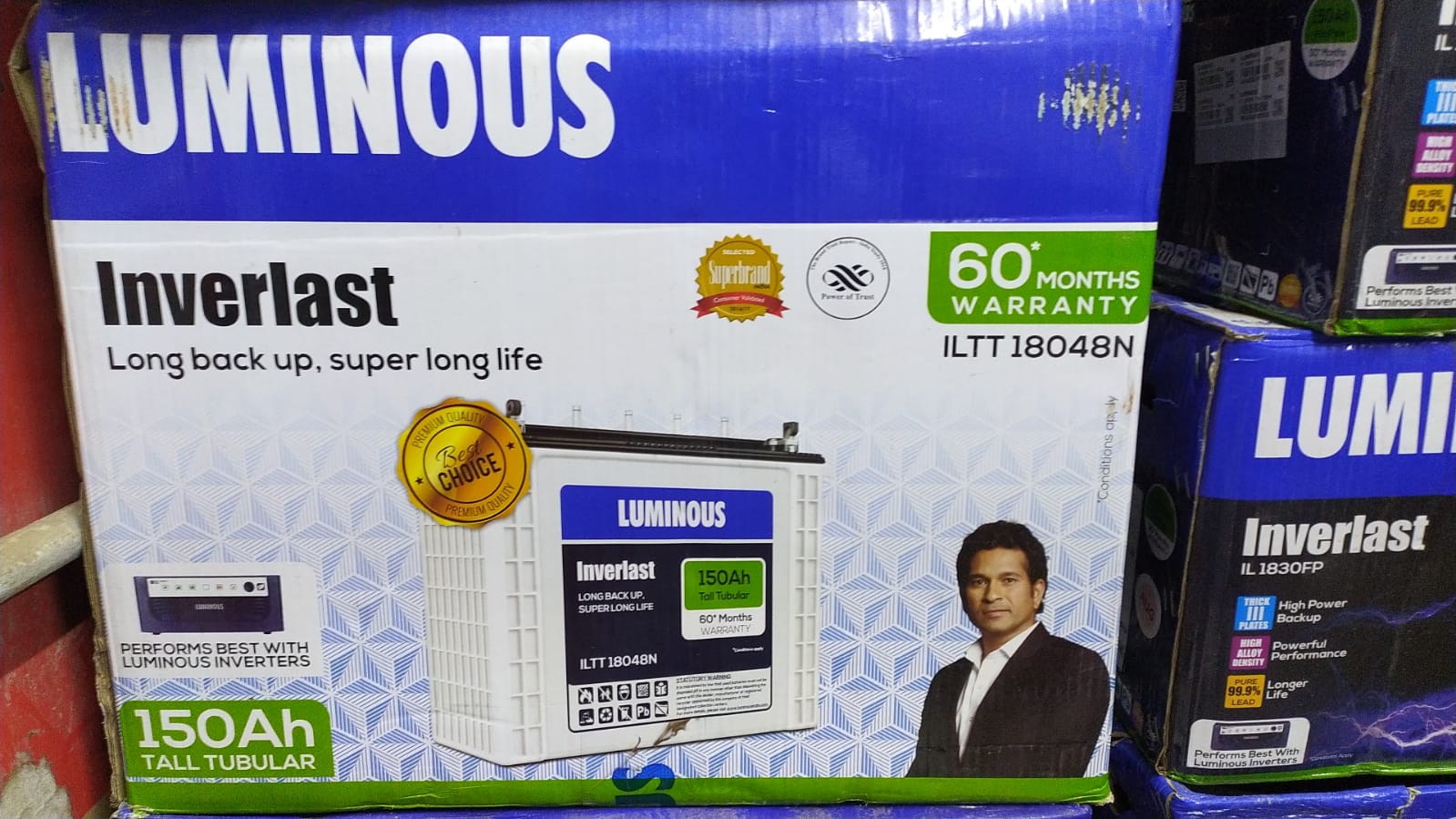 Luminous ILTT 18048N 150Ah Tubular Battery